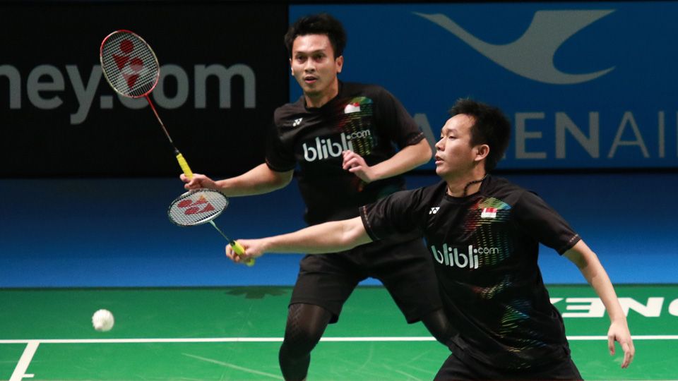 Hendra Setiawan/Mohammad Ahsan. Copyright: © PBSI